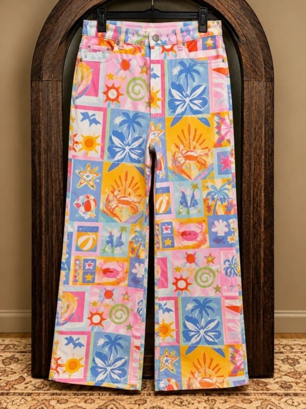 Fun Patchwork Pants